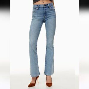 Denim Forum The Donna Mid Rise Flare 30L Sz 27